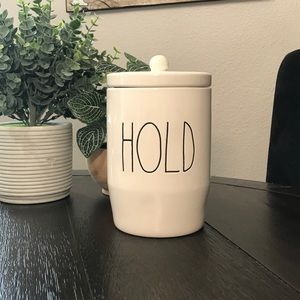 Rae Dunn canister; HOLD